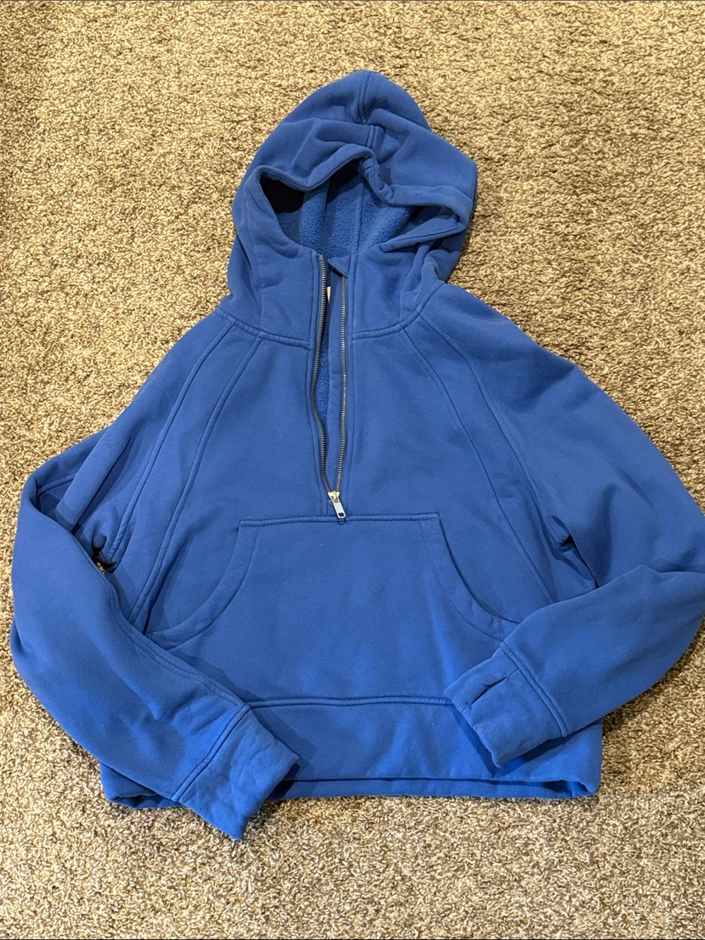 The Gym People Half-Zip Hooded Pullover Sweater